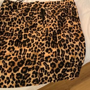 Animal Print mini skirt
